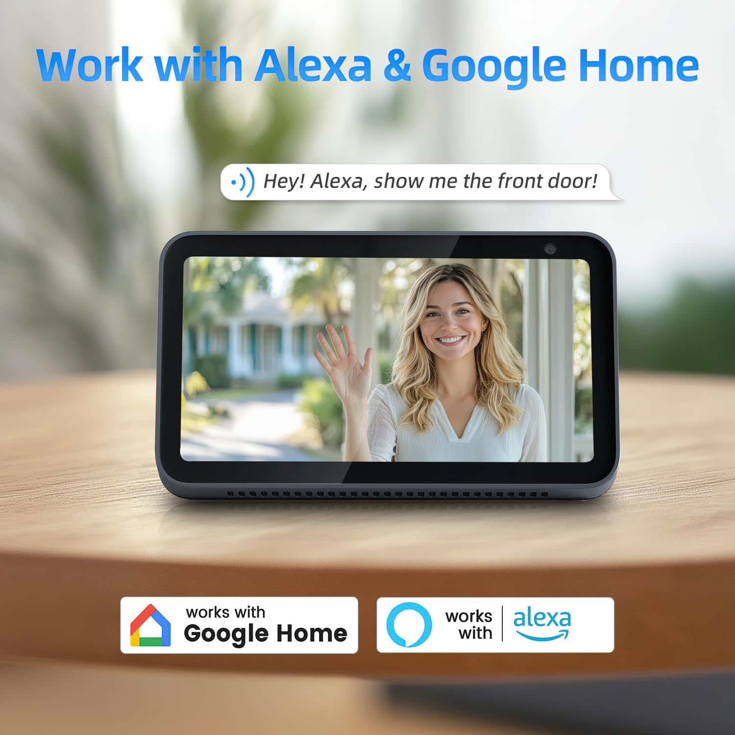 XTU Wireless Video Doorbell No Subscription-2K HD Security Doorbell Camera-Local/Cloud Storage with Multi-angle Bracket, Works with Alexa and Google Home (White) 9 71JMll9AXPL. AC SL1500