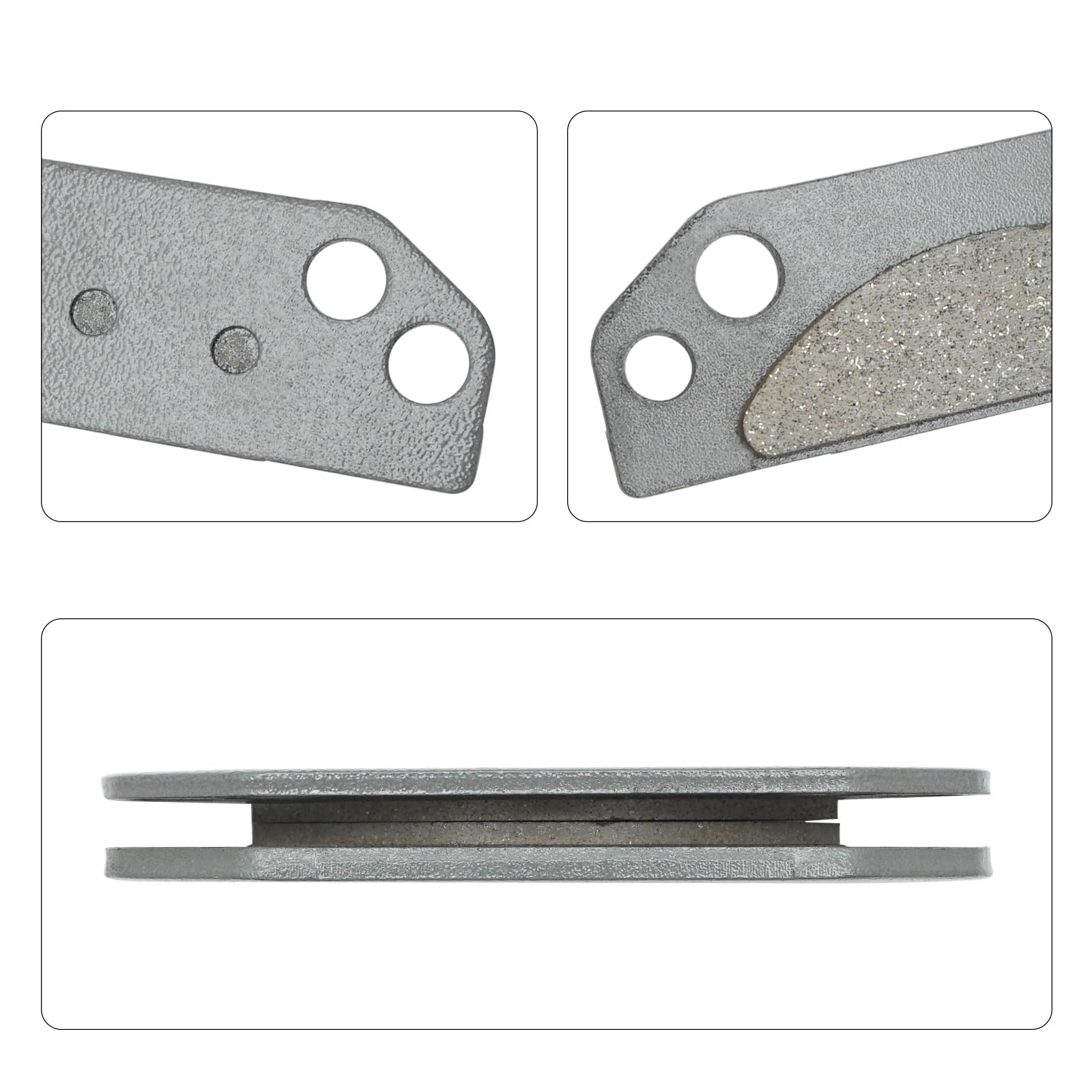 Juego de pastillas de freno de estacionamiento de cerámica para Polaris Ranger 500 700 800 900 Diesel EV