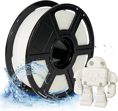 FLASHFORGE PETG Pro Filament 1.75mm Natural, 3D Printer Filament 1kg 2.2lbs Spool, Dimensional Accuracy +/- 0.02mm, 3D Printing Filament for Various Mechanical Parts, Waterproof Parts