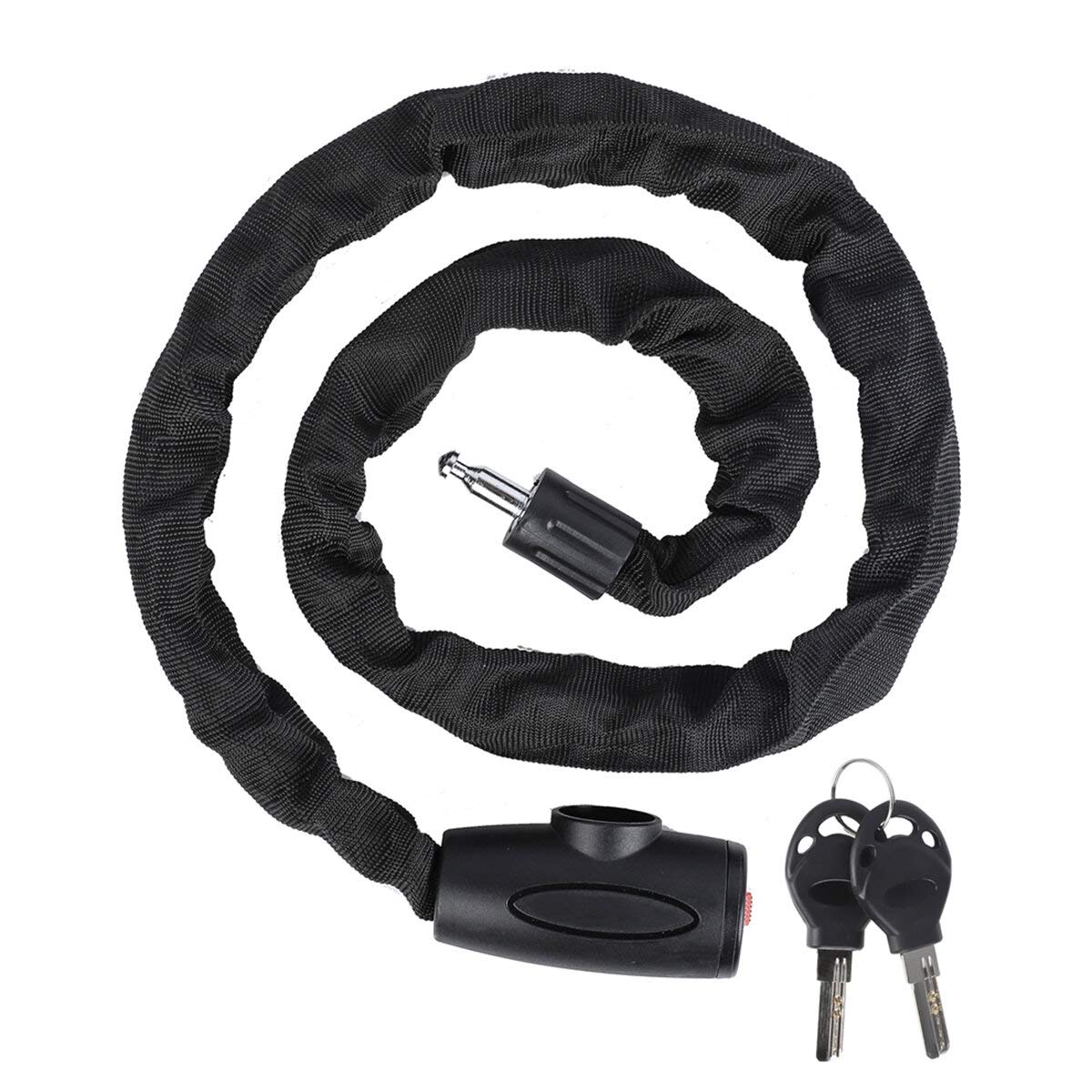 YONGYAO Bicicleta Bicicleta de Seguridad antirrobo Cerradura Aleación de Acero Reforzada Moto Ciclismo-0.9m