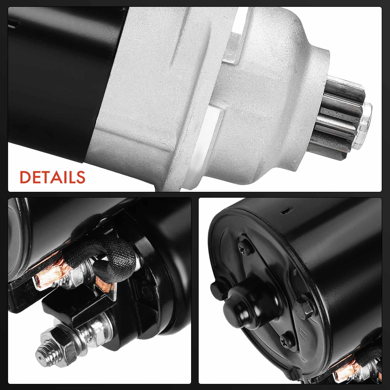 Frankberg 1x Anlasser Starter 2,0 KW Kompatibel mit Fabia I 6Y2 1.4L 1.9L 2000-2008 B.o.r.a 1J2 1.9L 1998-2005 Golf III 1H1 1.9L 1993-1997 Polo 9A 9N 1.4L 1.9L 2001-2009