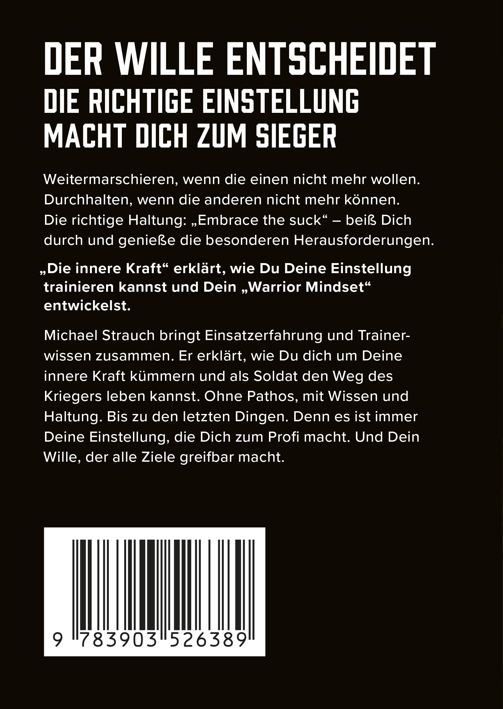 Die innere Kraft – Warrior Mindset für Einsatz und Alltag – Black Book 17
