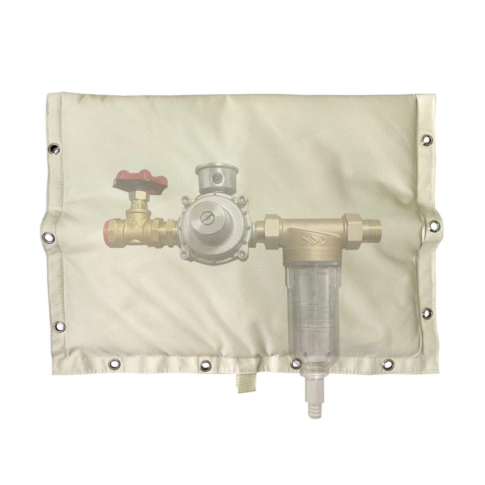 Backflow Preventer Insulation Cover, Backflow Cover, Sprinkler Valve Cover, Well Pump Cover, Backflow Covers for Winter Freeze Protection- Protects Sprinkler Valves, Pipes from Severe Snow