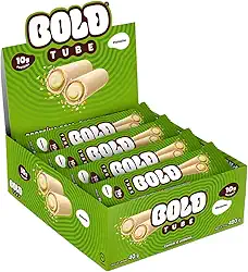 BOLD Tube Chocolate Proteico Pistache (10g de Proteína) - Caixa com 12 unidades