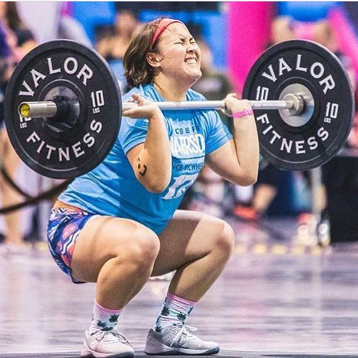 Valor Fitness Olympic Training Barbell, 6 Ft Aluminum 15 LB Bar - 72" Train for Bench Press- Weightlifting Power Lifting Home Gyms Kids Learning Bar