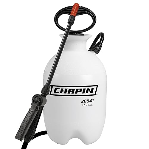 Chapin 20541 Pump Sprayer, 1‑Gallon, Foaming, Lawn & Garden, Translucent