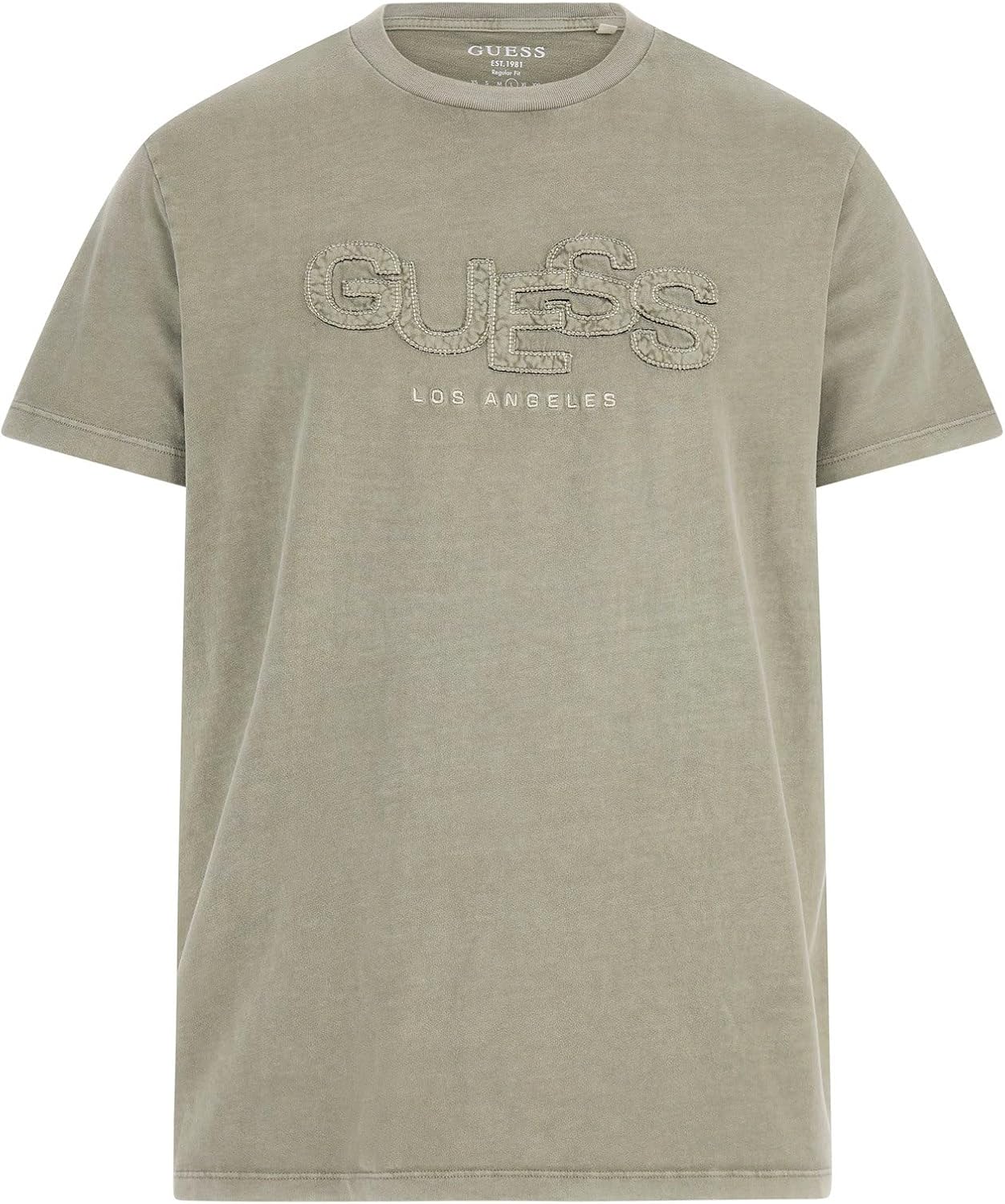 Guess Mens Eco Short Sleeve Guess Stack Tee
