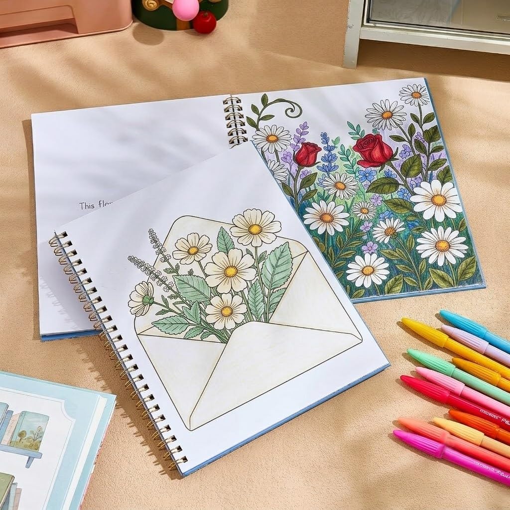 Sarcastic Funny Coloring Books for Adults, Spiral Bound Stress Relief Gift
