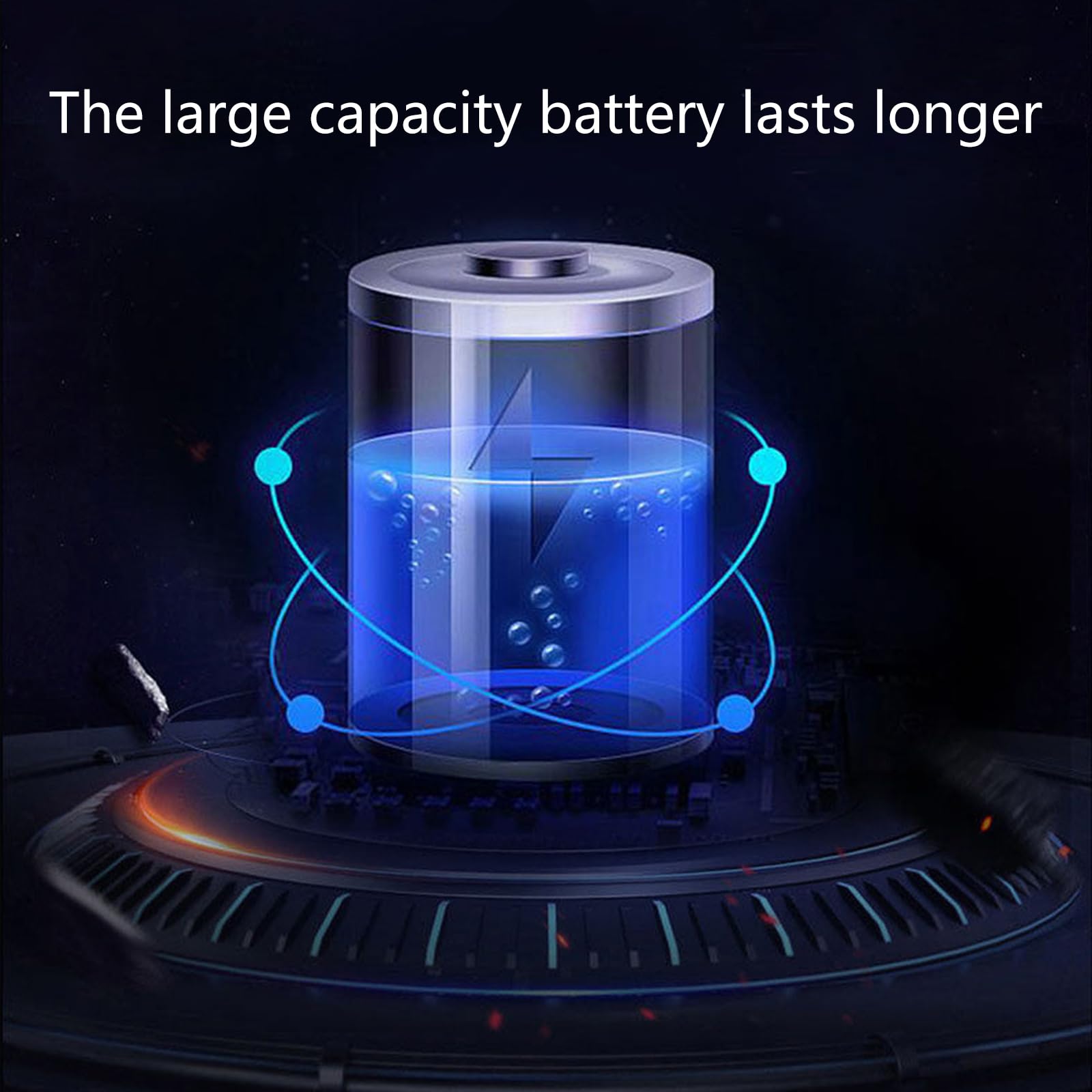 Soplador de polvo inalámbrico portátil, herramienta de aire eléctrica de mano, 450W, 21000RPM, con múltiples accesorios, herramienta eléctrica de mano