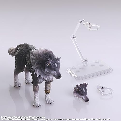 Miniatura 6 de Square Enix Figura de acción de Final Fantasy XVI Clive Rosfield y Torgal Bring Arts Kai