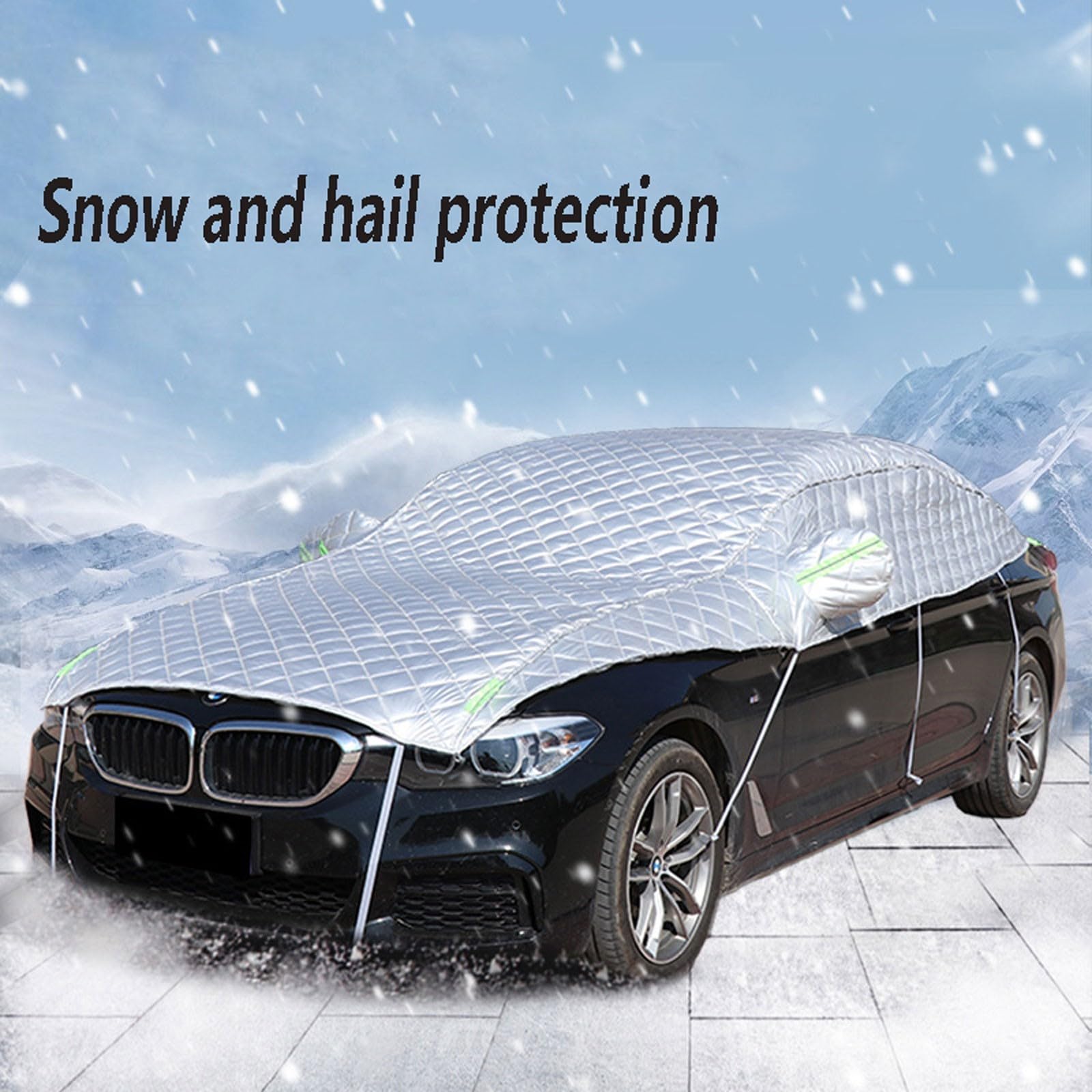Funda Coche Exterior para Peugeot 508 SW Transpirable Impermeable, Funda para Coche Antigranizo Protección Solar Protección UV