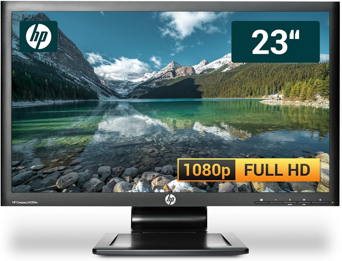 HP Compaq LA2306x 23 Zoll Business Computer Monitor, Desktop Gaming ...