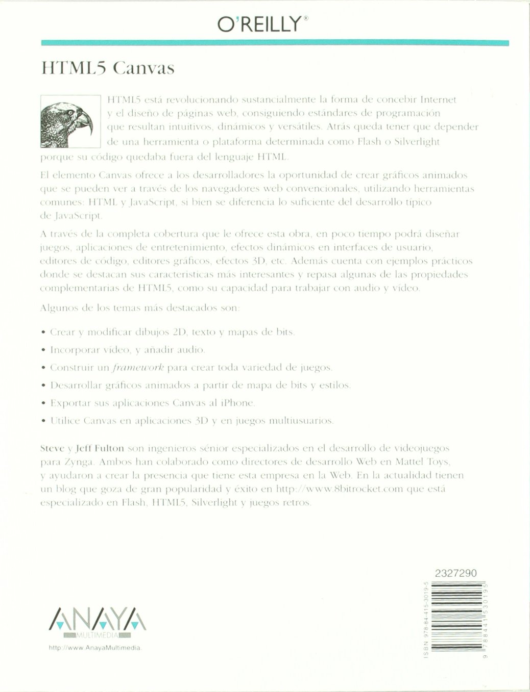 HTML5 Canvas (Anaya Multimedia/O¿Reilly)