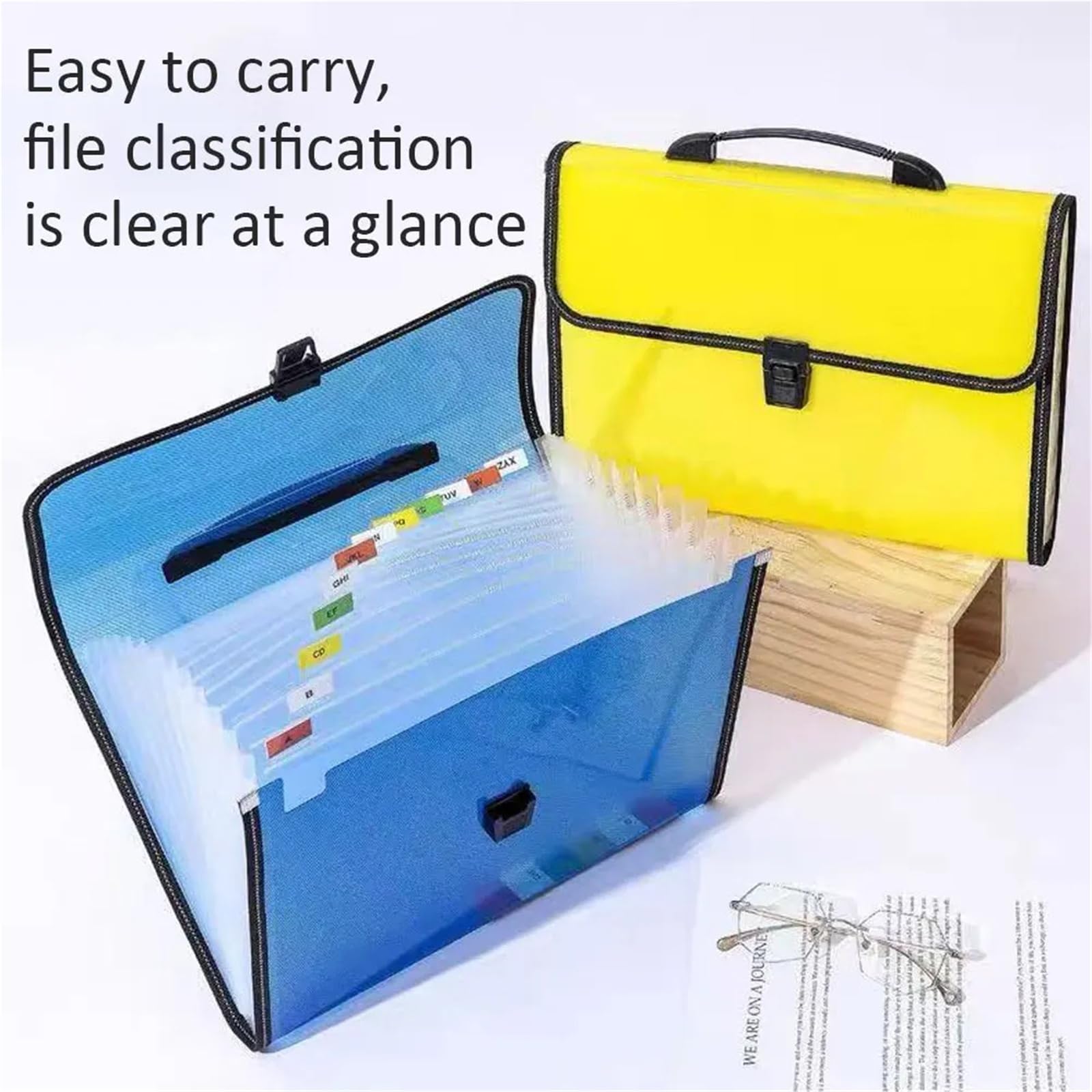 Carpeta Clasificadora Bolsa portátil for archivos de acordeón