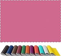 Vista 11 de Manteles individuales de papel, desechables, borde festoneado (100, rojo)