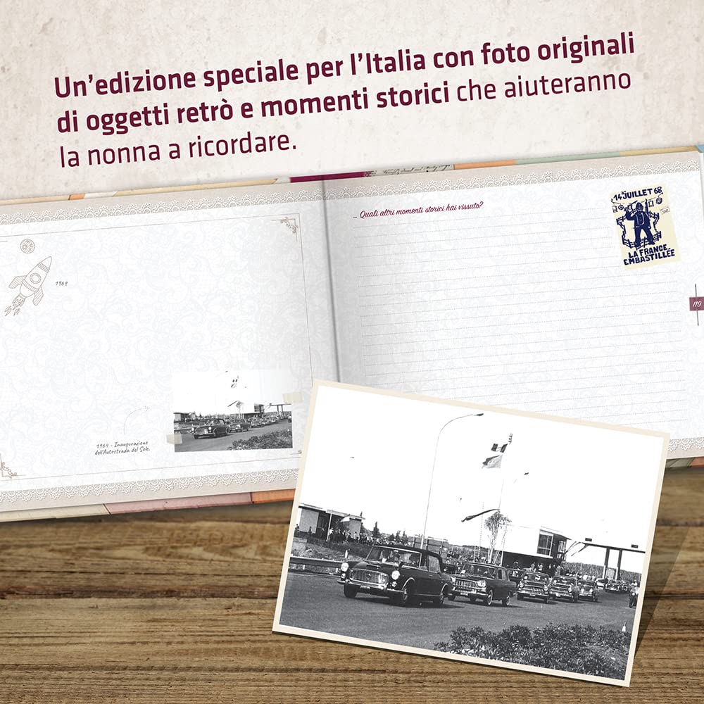 Nonna parlami di te. Un libro per conservare i ricordi