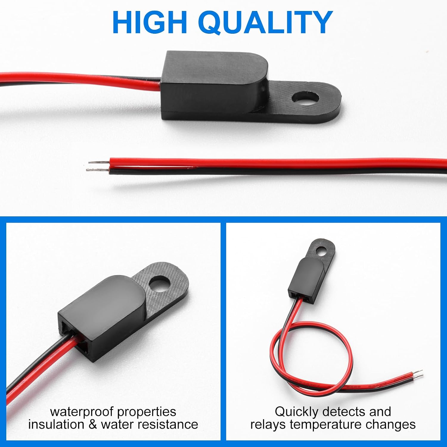 297018400 Freezer Thermistor Compatible with Electrolux Frigidaire Fridge