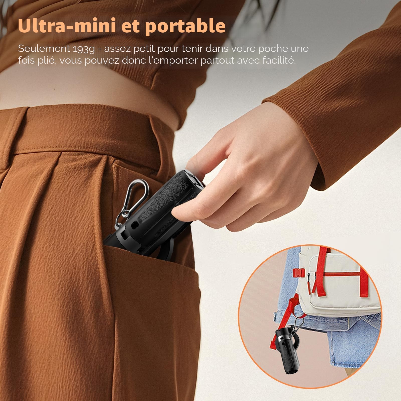 CloudValley Mini Trépied Selfie Stick 4-en-1 Magnétique pour Smartphone, Support Téléphone Portable avec Rotation 360°, Télécommande Bluetooth, Compatible iPhone/Android, Vlog/Photo/Vidéo