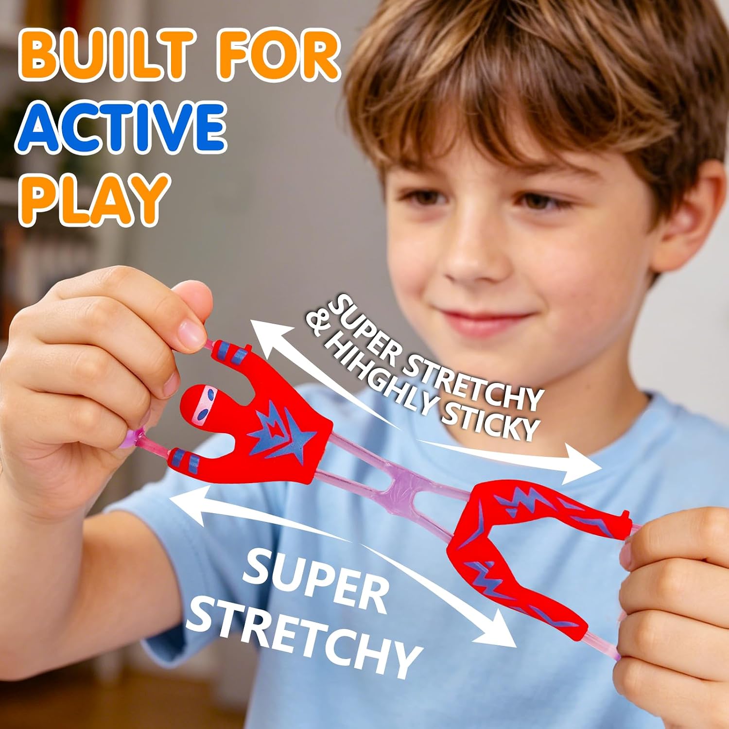 35PCS Sticky Wall Climbers Sticky Hands Ninja Party Favors for Kids 3-5 4-8 8-12 Birthday Summer Goodie Bag Stuffers Classroom Treasure Box Toys Carnival Prizes Bulk Treat Gift Trinkets Pinata Fillers