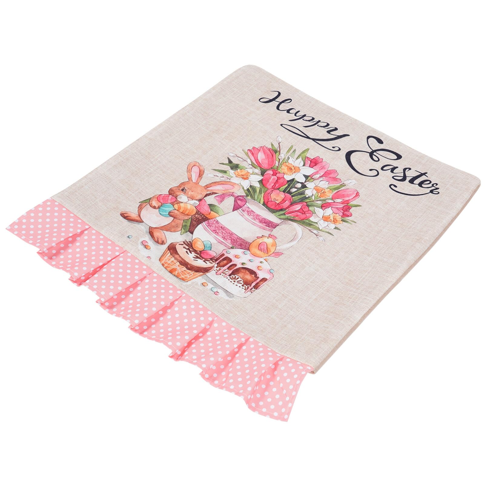 4 Coprisedia Elasticizzati Con Coniglietto Pasquale, Per Sedie Da Pranzo, Misura Universale, Rimovibili E Lavabili, Decorazione Festiva