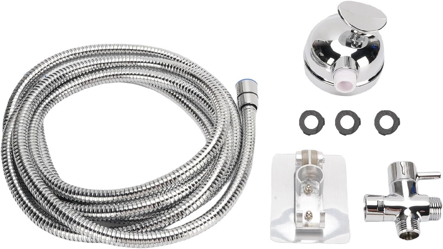 AUNMAS Dog Shower Sprayer Attachment Set for Fast Easy Pet Bathing, ABS Adjustable Handheld Sprayer with Multiple Spray Modes, Diverter, and 9.8FT Flexible Hose