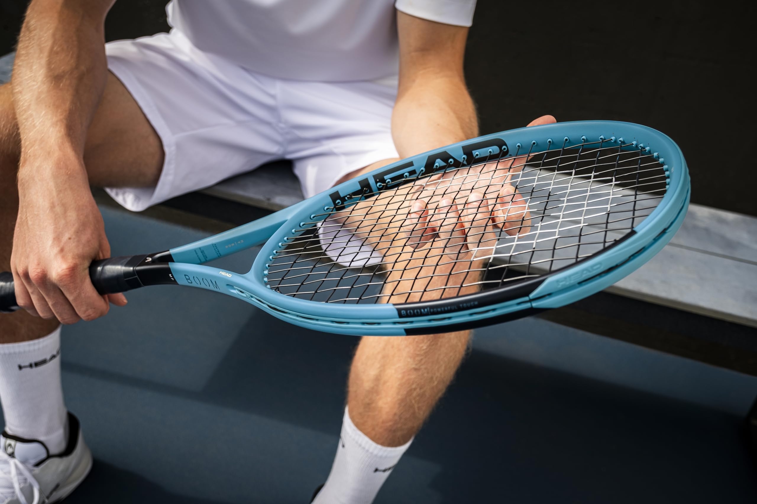 HEAD Boom MP 2026 Racchetta da tennis per giocatori intermedi e avanzati, tensione media con corda Velocity 16 g