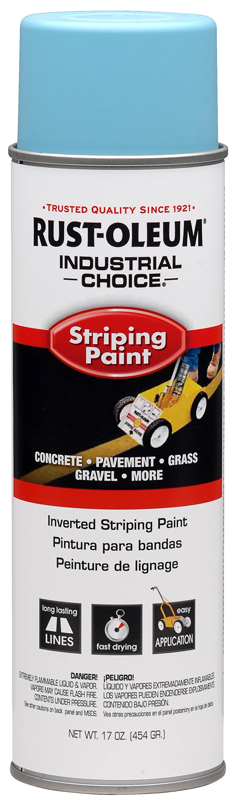 Industrial Choice S1600 System Inverted Striping Paint Blue 1627838