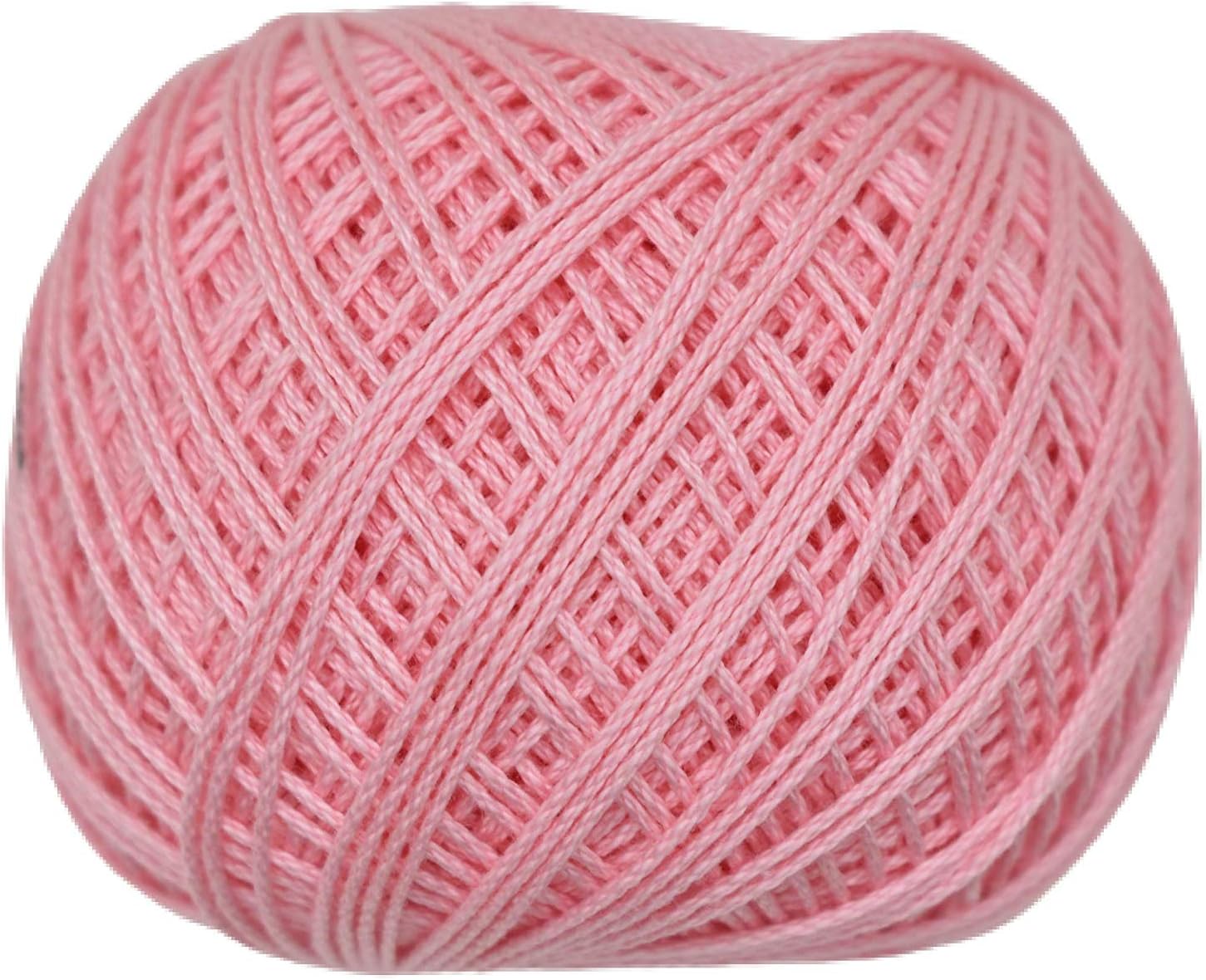 HUNNY-BUNCH Anchor Mercerized Premium Knitting Crochet Cotton Thread Yarn Balls for Knitting, Weaving, Embroidery and Craft Making Fast Color (Pack of 2 Rolls, Shade No. 50)
