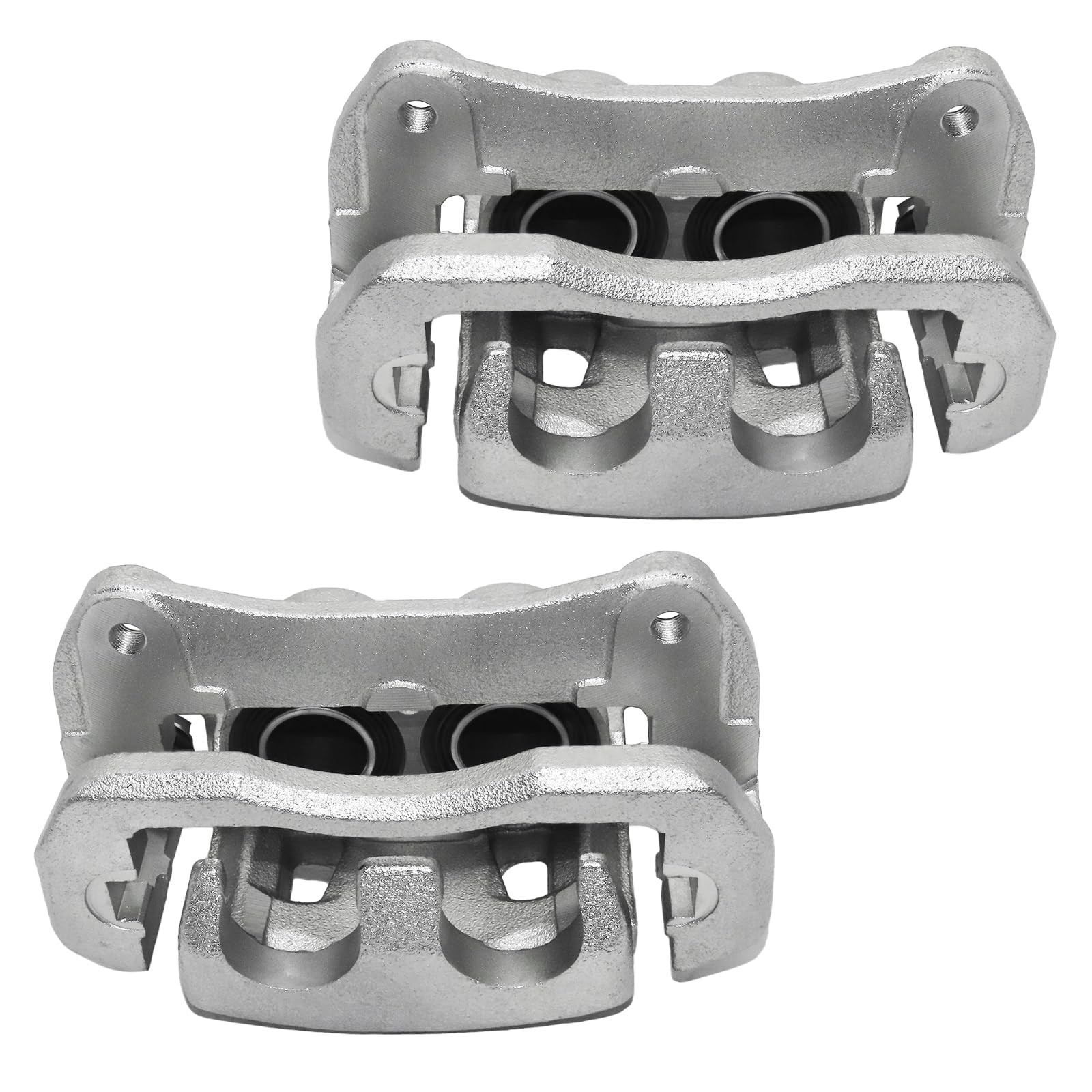 Front Brake Caliper with Bracket Compatible With Lexus, RX350,NX300,NX200t,RX450h,NX300h,NX350,NX350h,NX250,2008-2013 Toyota Highlander, Front Driver and Passenger, 19-B3352 & 19-B3353, 2 Pcs