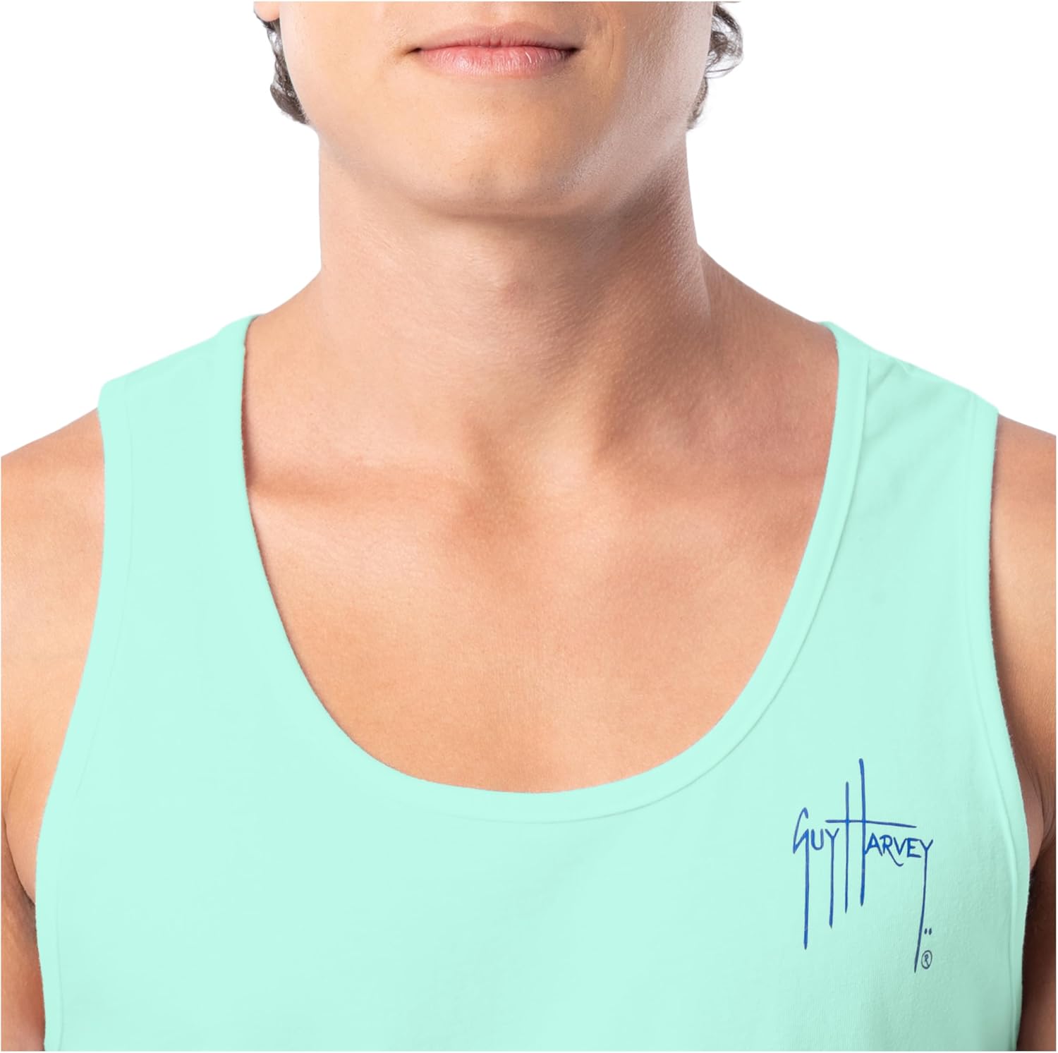 Guy Harvey Men's Fish Collection Graphic Tank Top