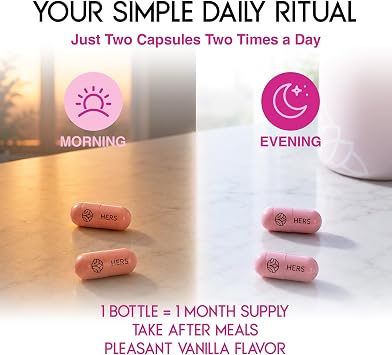 Pro Hers Fertility Supplements for Women, 30-Day Supply