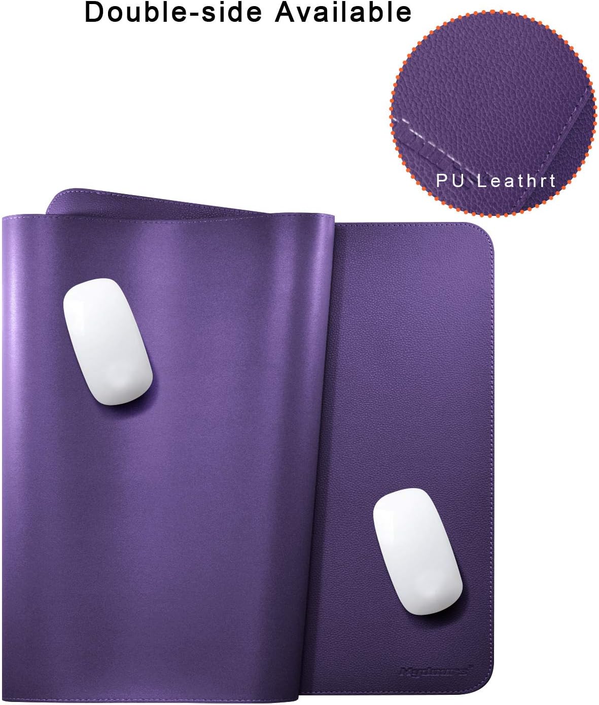 Lowest Price Dual-Sided Multifunctional Desk Pad, Mydours PU Leather Waterproof Desk Blotter Protector, Leather Desk Wrting Mat Large Gaming Mouse Pad (37.4×15.7, Purple) Holiday Deals 🛒 Dual-Sided Multifunctional Desk Pad, Mydours PU Leather Waterproof Desk Blotter Protector, Leather Desk Wrting Mat Large Gaming Mouse Pad (37.4×15.7, Purple)