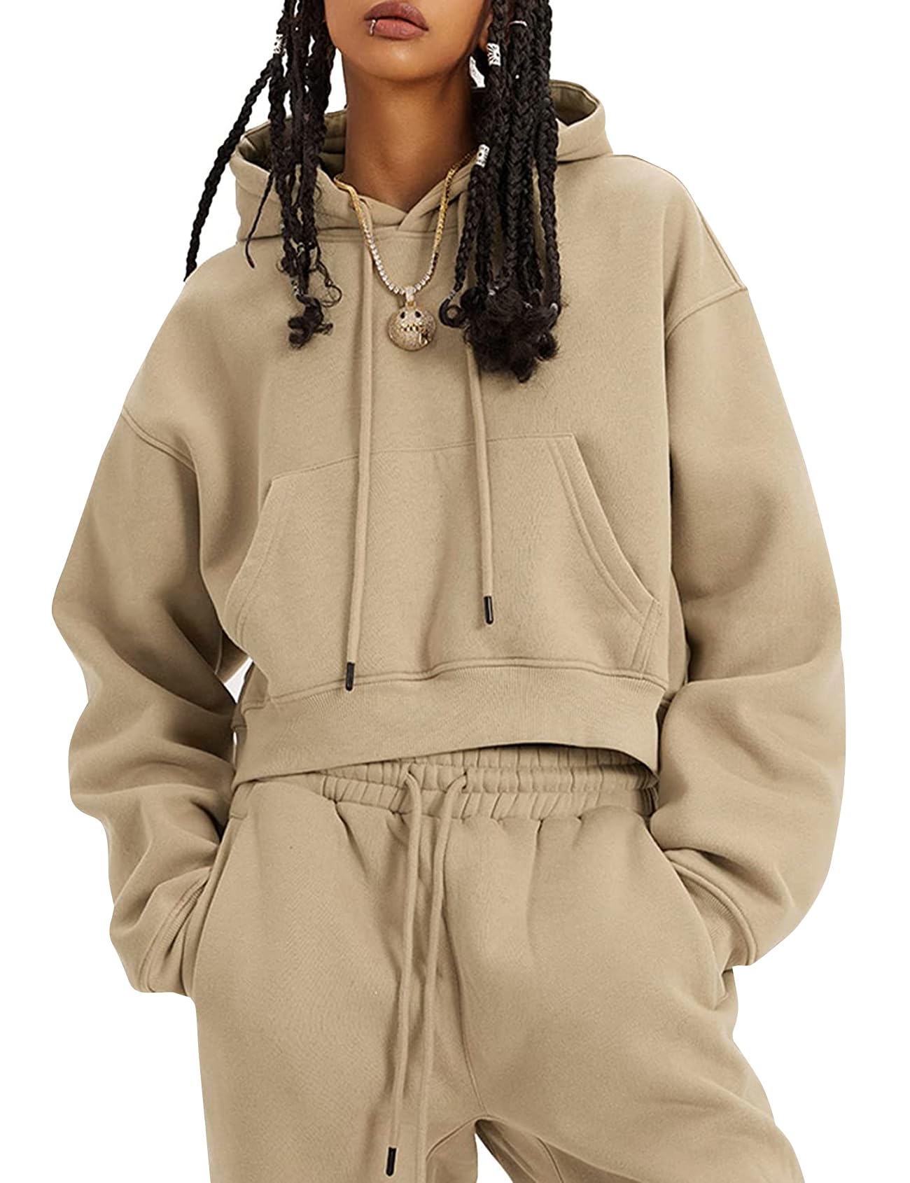Flygo Womens Fleece Sweatsuit