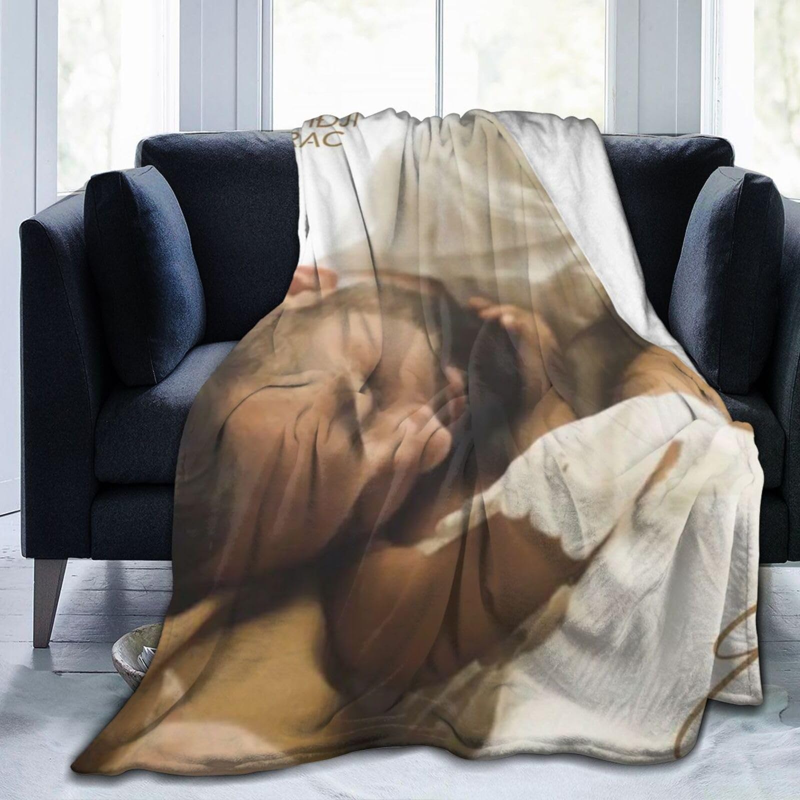 Couverture en flanelle Kendji Girac douce 150x130cm salon