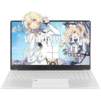 BINTECノートパソコン 15.6型 FHD薄型軽量 16GB ローズゴールド