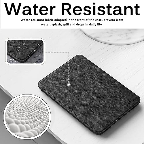 Miniatura 5 de Miimall Funda compatible con Kindle (11 generación, lanzada en 2022), carcasa de piel sintética ultrafina con imán de apagado y encendido
