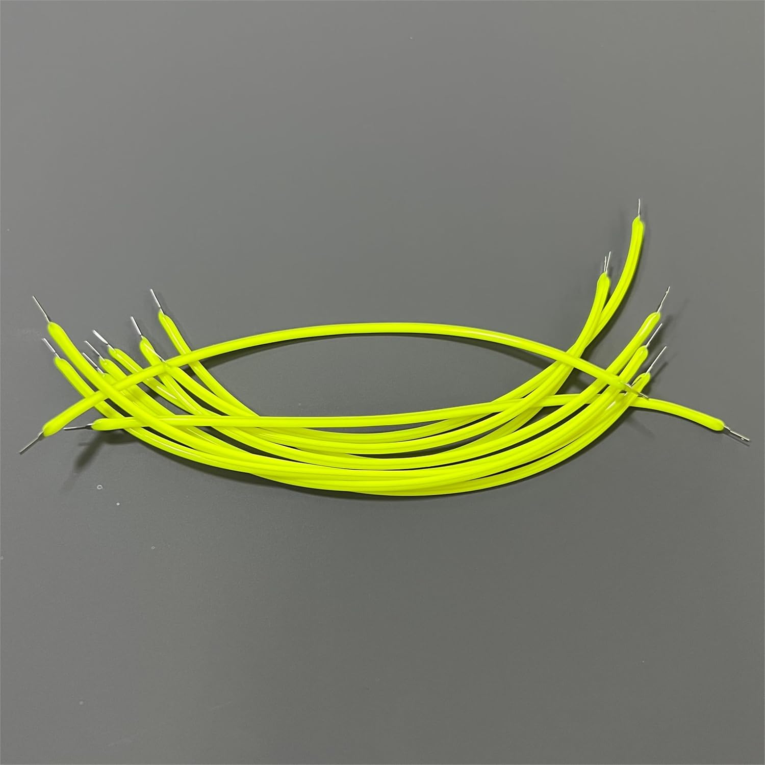 LED Cob 130mm RED Green Blue Flexible Filament DC3V Bulb Led Filament Lighting Accessories DIY Diode Flexible Beads Strips,Green,300MM 20PCS