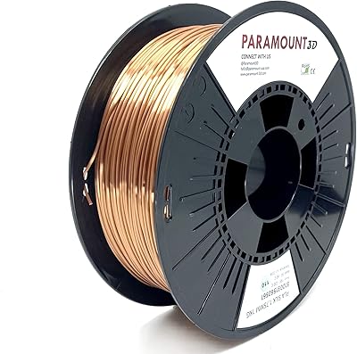 Paramount 3D PLA (Colossus Copper) 1.75mm 1kg Filament [810031560561CC]