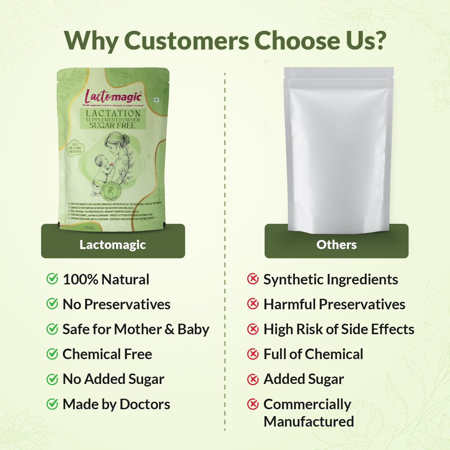 Sugarfree Lactation Supplement Powder, 500g — Amazon image 4