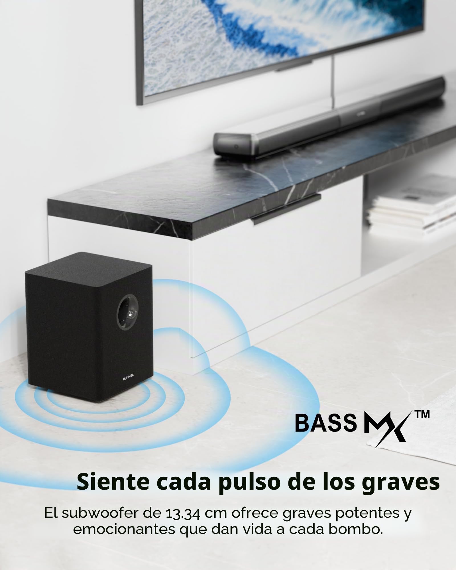ULTIMEA Barra de sonido 5.1, Apollo S80