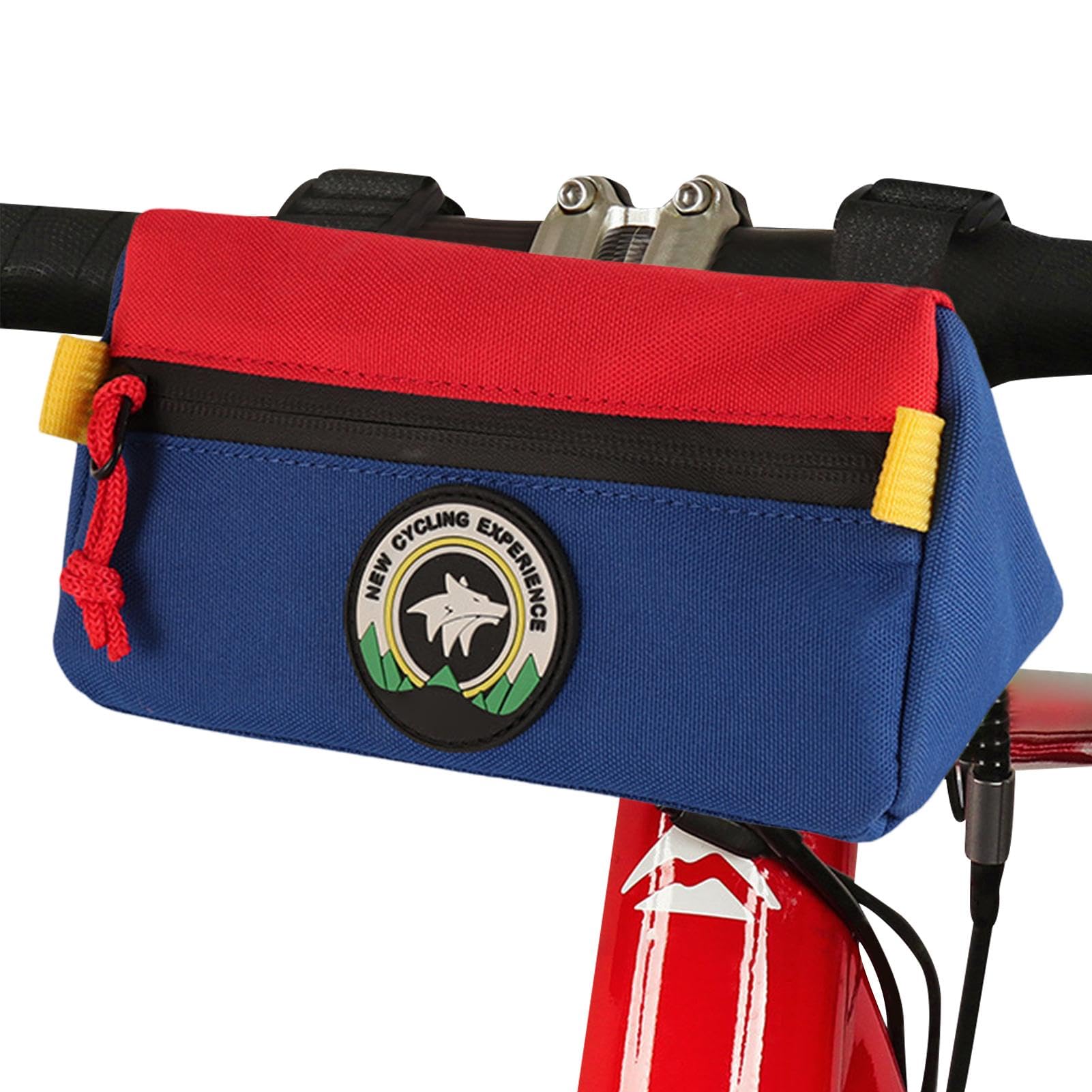 Fahrradtasche - Vordertasche mit Querstange, Schultertasche !L