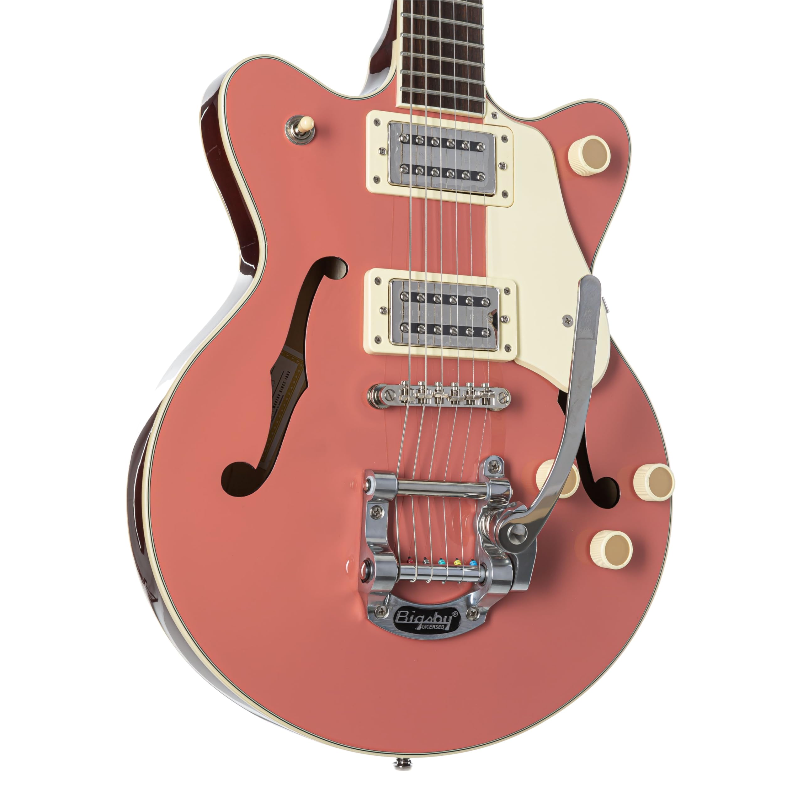 Amazon.com: Gretsch G2655T Streamliner Center Block Jr. - Coral