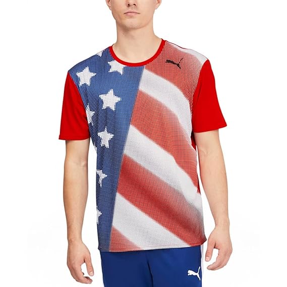 puma american flag shirt