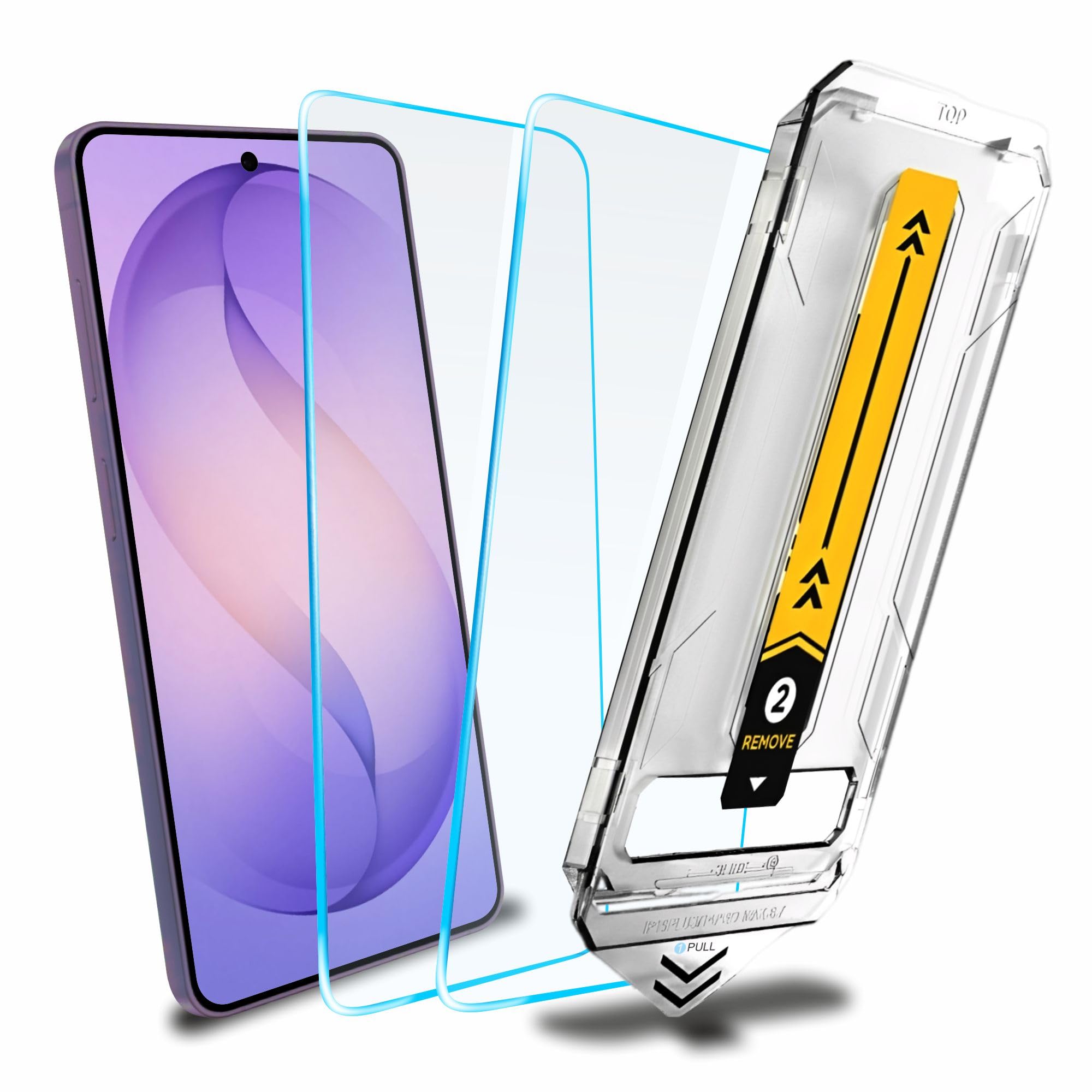 Affix 2 Pack for Galaxy S26 Ultra Tempered Glass, Screen Protector Guard with Easy Fix Installation Tool, 9H Hardness Shatterproof, HD Clear Scratch Resistant-image-19