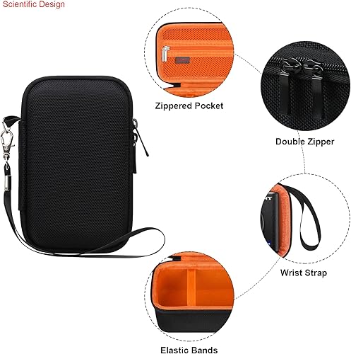 Miniatura 4 de Estuche rígido de viaje para cámara digital Sony ZV-1ZV-1F, funda de almacenamiento de cámara de transmisión de video 4K, soporte organizador de