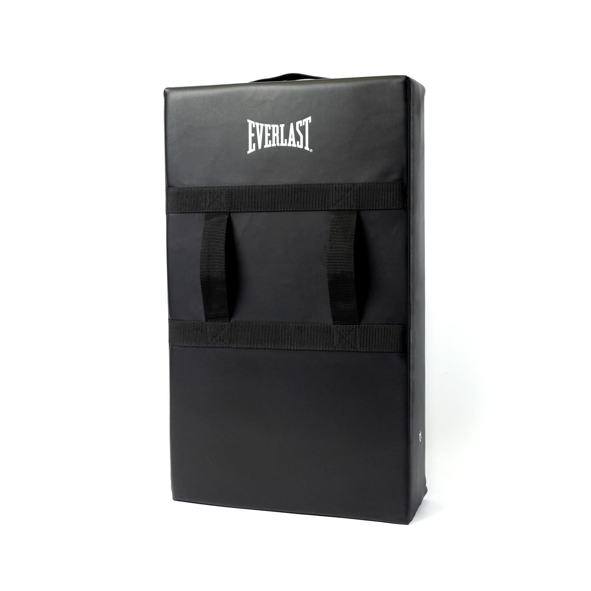 Everlast Titan Kick Shield, Bouclier da Calcio con Doppie Impugnature, Pad Curvo, Schiuma Alta Densità & Rilascio Pressione, MMA, Kickboxing e Arti Marziali - Everlast