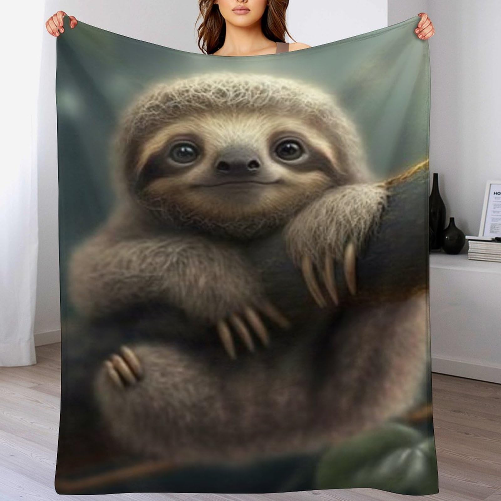Couverture de canapé chaude paresseux en flanelle thermique douce 130x180cm