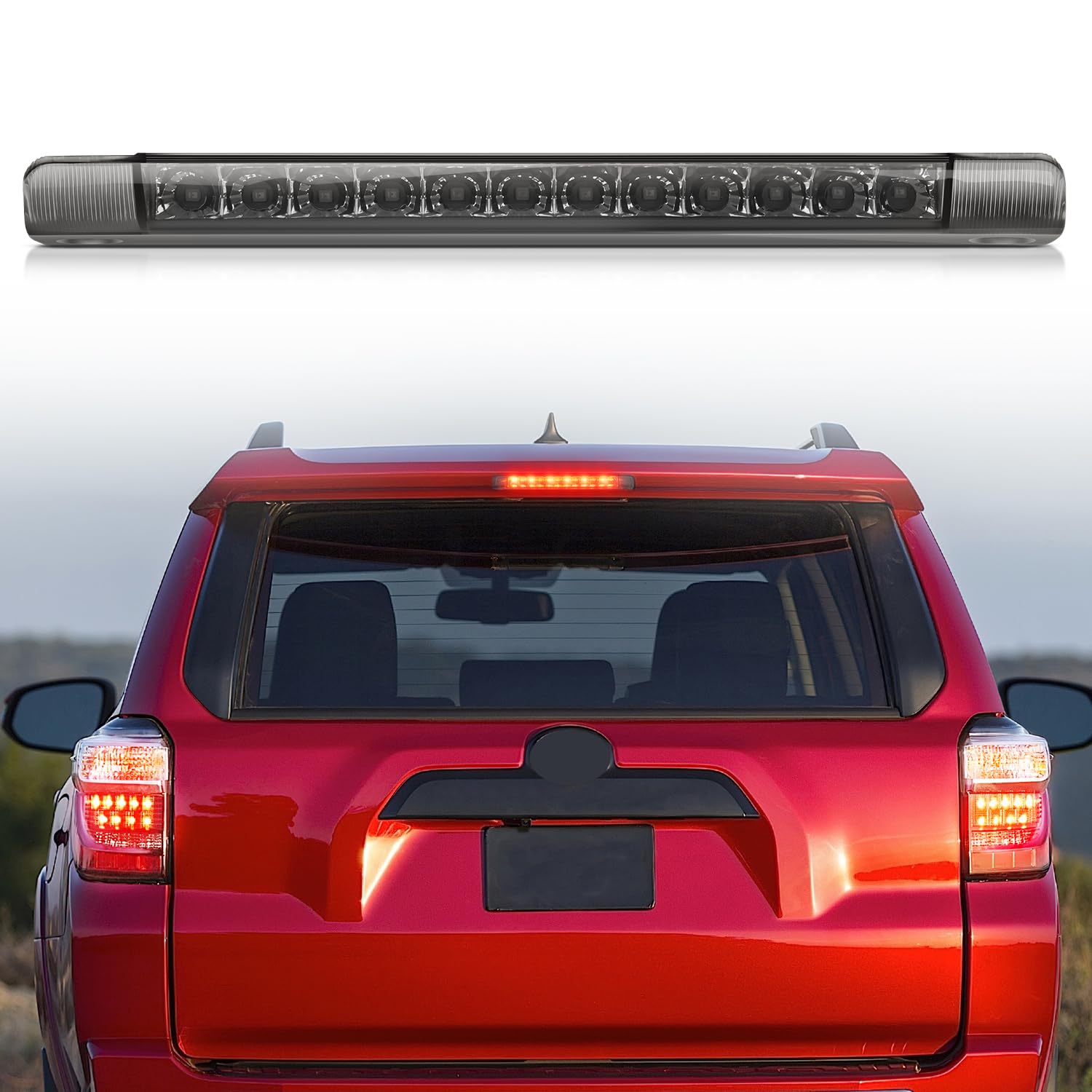 Nilight Third Brake Light for Toyota 4Runner 2010-2016 Highlander 2014-2016