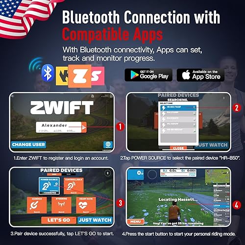 Miniatura 6 de HARISON Bicicleta estática reclinada magnética con ejercitador de brazos, bicicletas reclinadas para adultos y personas mayores, bicicleta estática