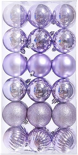 Miniatura 1 de Decoración para árbol de Navidad, 36 piezas de 1.2 pulgadas, juego de adornos colgantes de Navidad para árbol de Navidad, decoración interior del